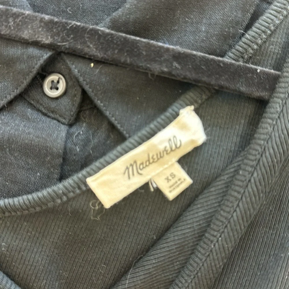 Madewell One-shoulder Ribbed Tank - Picture 3 of 3